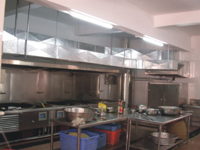 某餐廳廚房工程案例